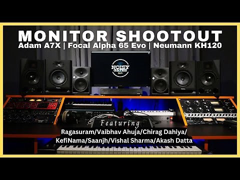 ULTIMATE STUDIO MONITOR SHOOTOUT | Adam A7X | Neumann KH120 | Focal Alpha 65 Evo