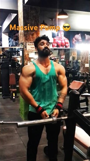 When the Pump Hits Different 😤💪#Bodybuilding #MassivePump #GymLife #WorkoutMotivation#gymposing