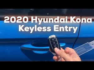 How to Use 2020 Hyundai Kona Keyless Entry