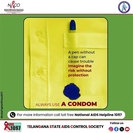 Always use a condom to prevent HIV, STIs & unplanned pregnancy