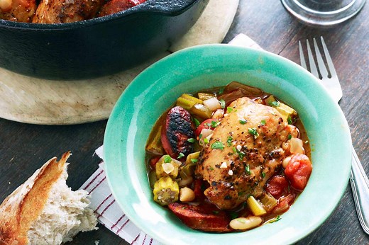 Cajun Chicken Cassoulet