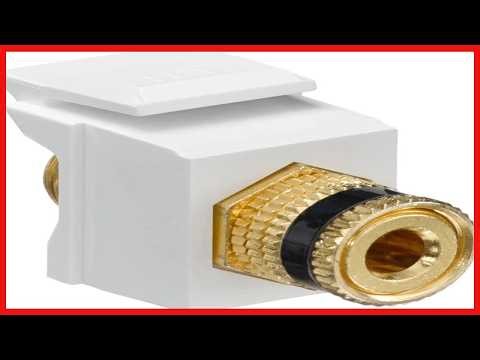 Leviton QuickPort Binding Post Adapter Review: Reliable Speaker Wire Connection Made Easy