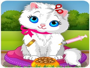Play Vet Cat Clinic!!! Little Kitty Cat Hospital | Free Online  Games. KidzSearch.com