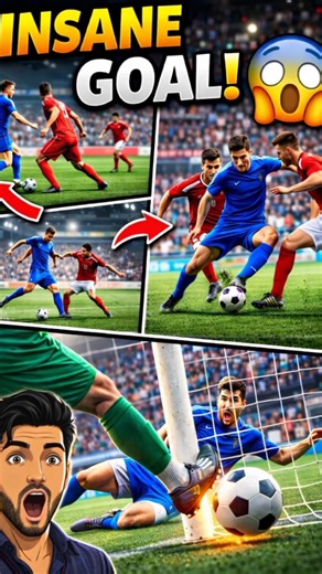 Insane Goal!! #shortvideo #shorts