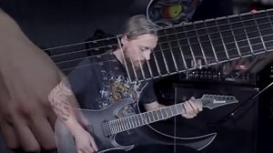 Francesco Artusato demos the Ibanez Iron Label RGAIX7FM