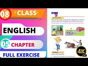 class 8 english chapter 5 exercise|| class 8 english unit 5 exercise 2080|| class 8 english exercise