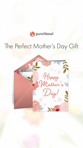 It’s time to treat the Moms! Deliver a thoughtful gift card from a brand she loves inside a personalized digital greeting card 殺 | Punchbowl | Facebook