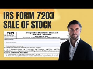 IRS Form 7203 - Sale of S Corporation Stock with Suspended Losses