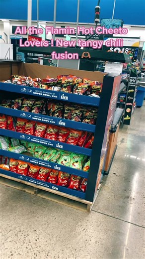 New Flamin Hot Cheeto Flavor at Walmart
