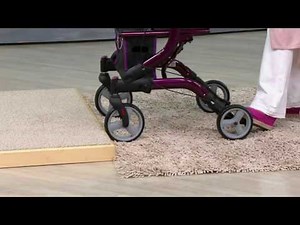 Drive Medical Dynamic Foldable Lightweight Rollator on QVC