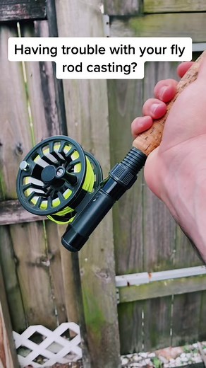 If you are having trouble casting with your fly rod. Try this technique. #flyfishing #flyfishinglesson #howtoflyfish #flyrod #wishihadmyflyrod #flyrodfishing #fishing #fkyfishingtiktok