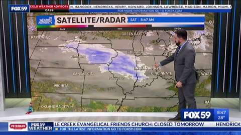 Snow moves in Saturday followed by brutal cold
