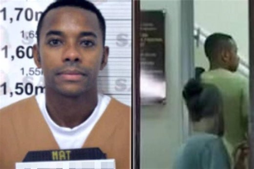 Robinho: su vida preso en una "cárcel de famosos" con asesinos célebres y Tinder entre presos
