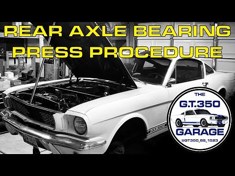 Step By Step Rear Axle Bearing Replacement