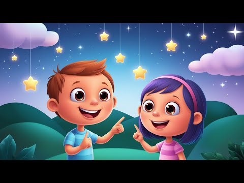 "✨ Counting Stars for Kids! 🌟 Fun Nursery Rhymes That Spark Imagination!"
