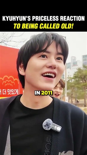 Kyuhyun's priceless reaction to being called old #kpop #kpopidol