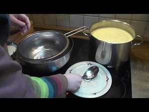 Selber Weißen Käs (Quark) aus Rohmilch herstellen Selbstgemachtes aus Schnapp'n Milch