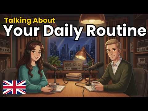 How to Talk About Your Daily Routine in English | English Conversation Practice
