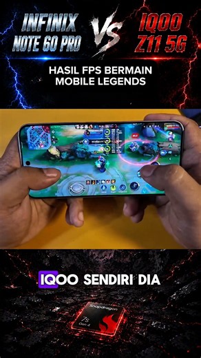 Mobile Legends FPS Test: Infinix Note 60 Pro & iQOO Z11 Chipset Duet (Snapdragon 7s Gen 4)