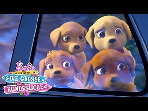 Die Welpen sind weg! | Barbie und Ihre Schwestern in die Grosse Hundesuche | ‪@BarbieDeutsch‬