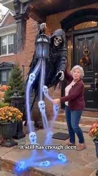 💀Halloween Soul Harvester Animated Garden Light