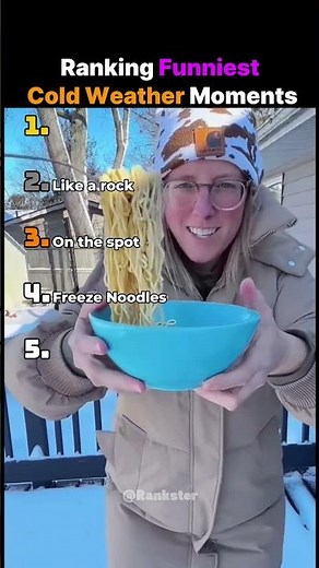 Ranking The FUNNIEST Cold Weather Moments! ❄️😂