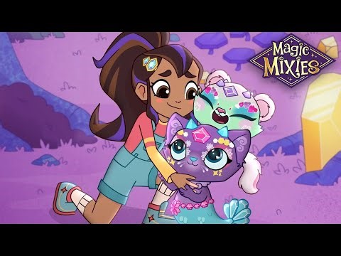 Sienna's POTION Melts the BARRIER! 🧪 | Magic Mixies | Moose Squad | Cartoon Movies