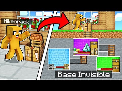 ¡NOS ESCONDEMOS en una BASE SECRETA con PUERTA 100% INVISIBLE! 😂🚪 ¡SOY IMPOSIBLE de ENCONTRAR!!