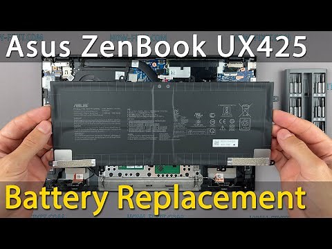 Asus ZenBook 14 UX425E Battery Replacement | Repair Fast-Draining Battery