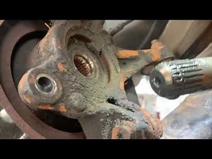 How to replace a CV joint CV Axel replacement CV joint failure CV joint hack Dacia Sandero / Renault
