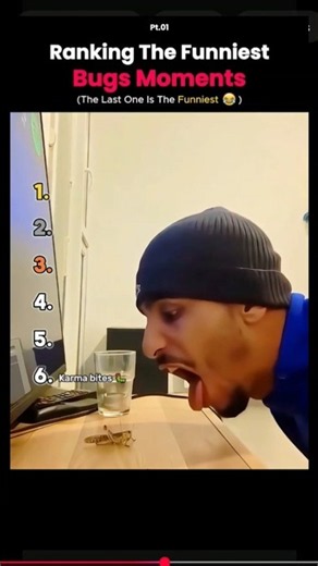 Ranking the funniest bugs moments 🤣 #funny #memes #trending #bug #shorts