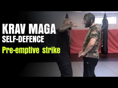 FULL LESSON. Pre-emptive strike from our Online Training Portal. #kravmaga #selfdefense #martialarts