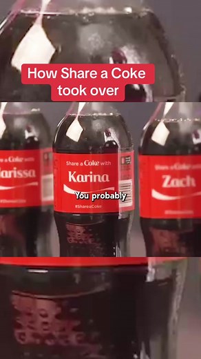 How Share a Coke exploded into one of the biggest marketing wins ever #marketing #marketingtiktok #businesstiktok #shareacoke #cocacola
