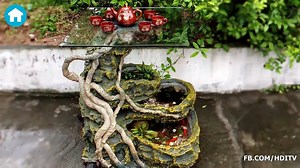 84K views · 2.3K reactions | How To Make Extremely Unique Waterfall Coffee Table From Cement | Home Design Ideas | Facebook