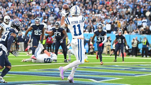 Michael Pittman Jr. feeling 'great' after clearing concussion protocol ahead of Week 17 game vs. Las Vegas Raiders