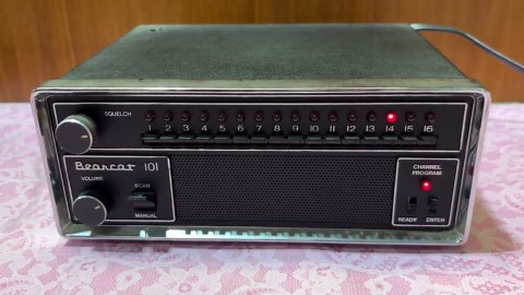 Vintage Bearcat 101 Scanner Receiver Manufactured by the Electra Company in 1979 - Etsy