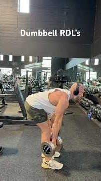 Dumbbell RDL’s - form correction - leg day - leg workouts - leg exercises