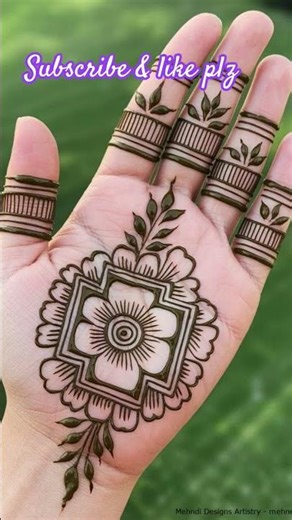 simple mehndi designs 💞🎀🫶#mehndi #shortmehndi #hennatatto #browsefeatures#shorts