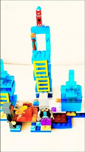 LEGO Minecraft Mini Build Creative Block Construction #art #asmr #toys #toyswala #cute#lego