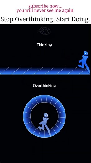 Thinking is Power. Overthinking is Prison.#motivation #mindset #selfgrowth
