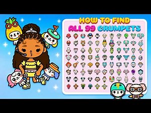 Find ALL Crumpets in Toca Boca World | 100% Complete Guide