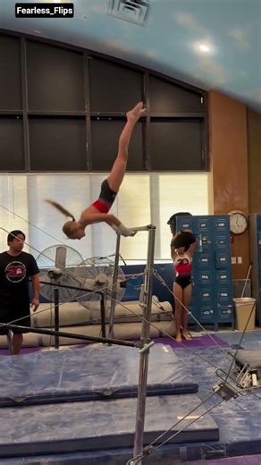 Gymnastics fails by kenzmickenz🙌#sportscoaching #gymnastics #teambackflip //repost by Fearless_Flips
