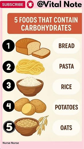 5 Foods That Contain Carbohydrates (You Need To Know This)#carbohydrate