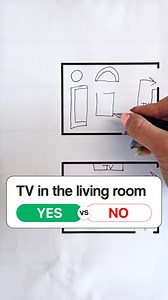 165K views · 342 reactions | Living Room Layouts ️ TV Placement –...