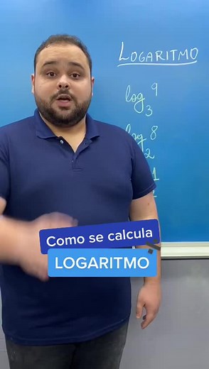 Como se calcula logaritmo? 🤔 Aqui vai uma explicação (super) prática! Mas conta aqui, vc acha esse conteúdo difícil? #matematica #logaritmo #voltaàsaulas