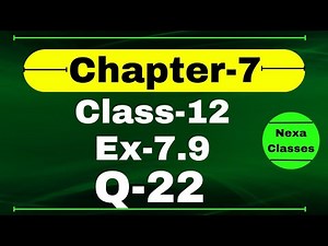 Class 12 Ex 7.9 Q22 Math | Chapter7 Class12 Math | Integration | Ex 7.9 Q22 Class 12 Math