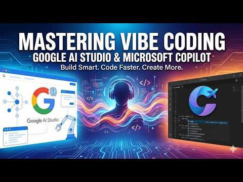 Mastering Vibe Coding, Google AI Studio, and Microsoft Copilot