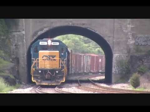 CSXT Dynamic Braking at Oscawana Tunnel, New York