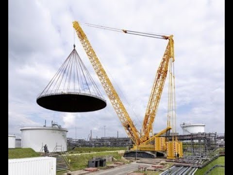 ASSEMBLY CRANE CRAWLER 500T || LIEBHERR LR 1500 CRAWLER