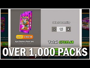 1,000+ Epic Destiny Pack Opening - TCG Card Shop Simulator